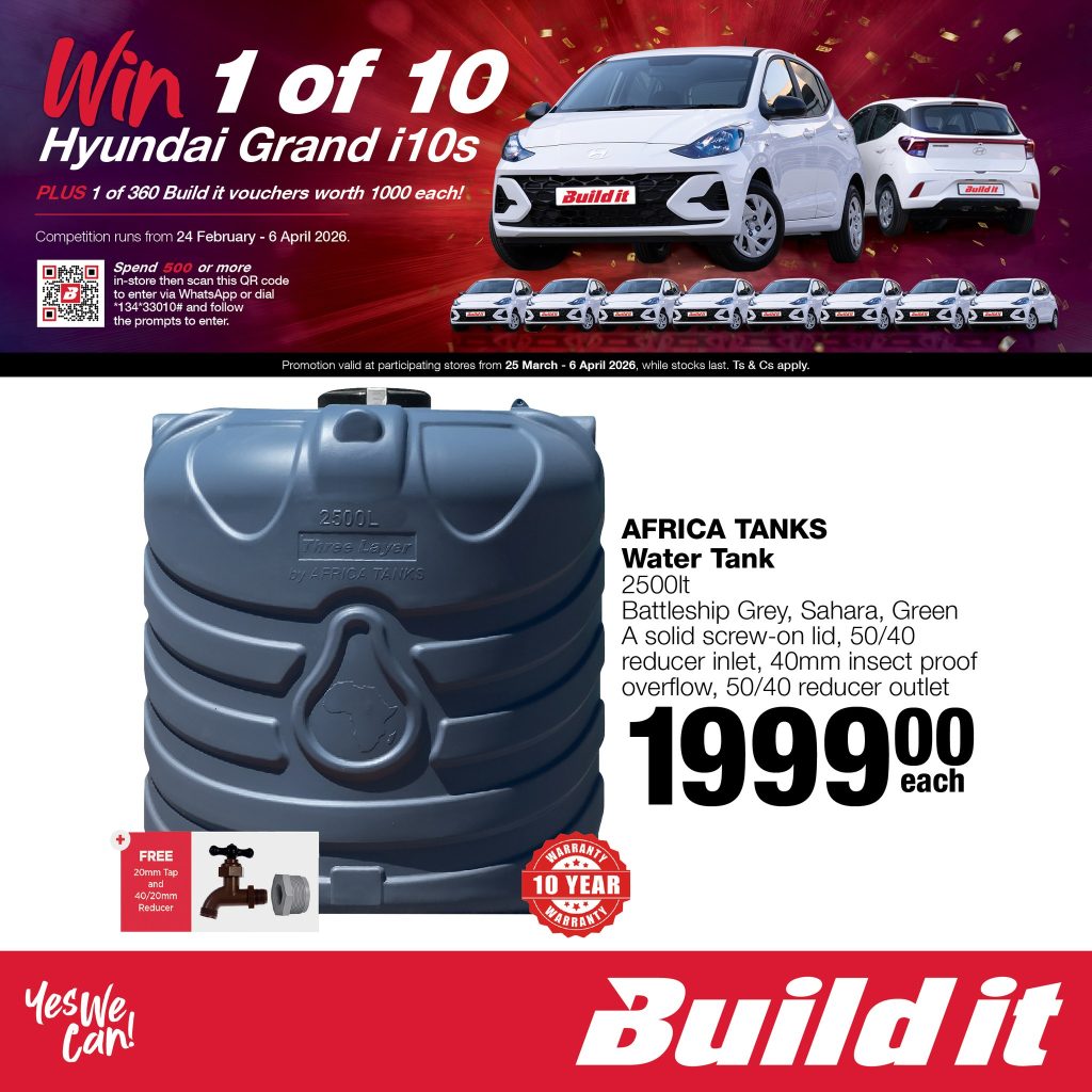 Build it Struisbaai Promotions March 2026