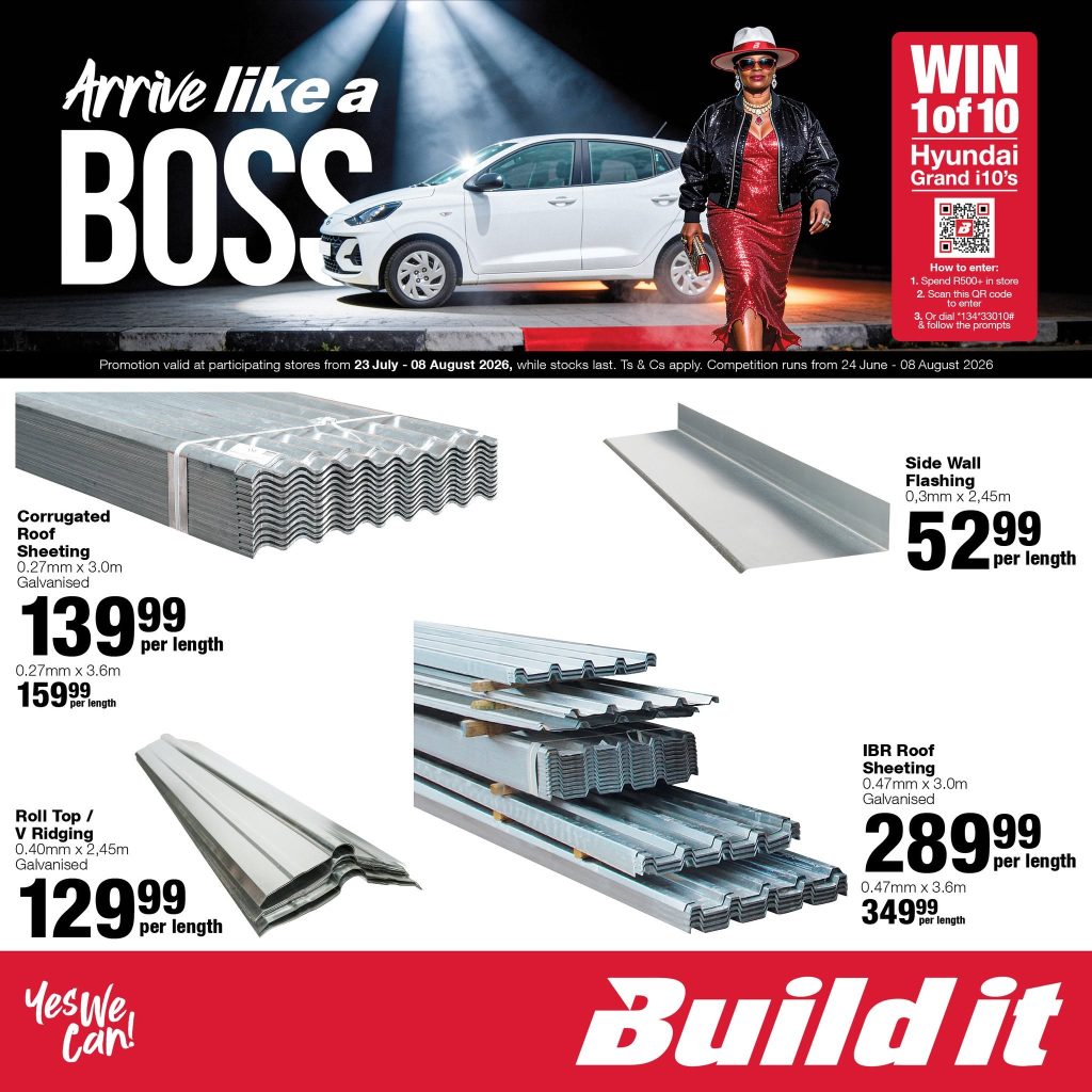 Build it Struisbaai Promotions June-August 2026