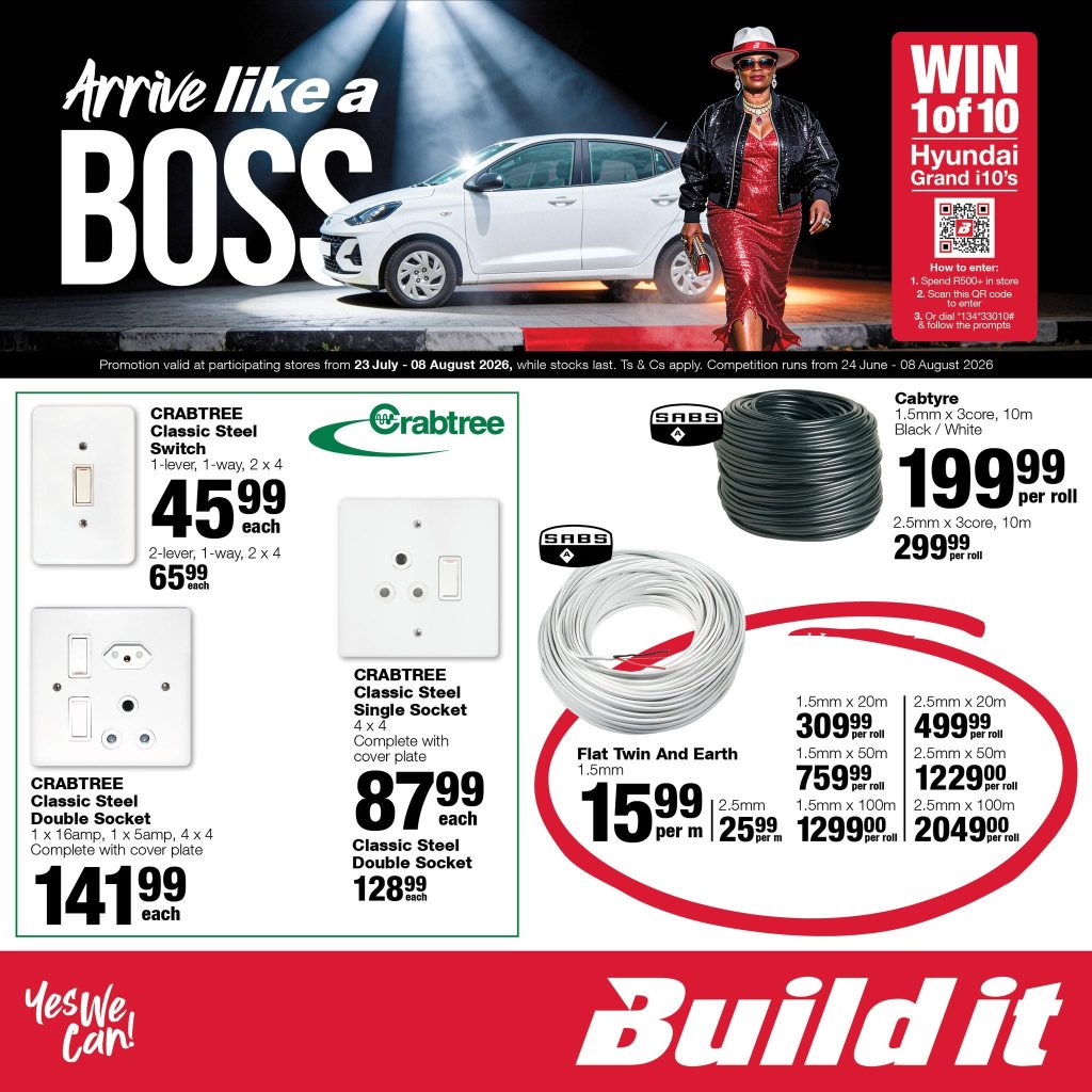 Build it Struisbaai Promotions June-August 2026